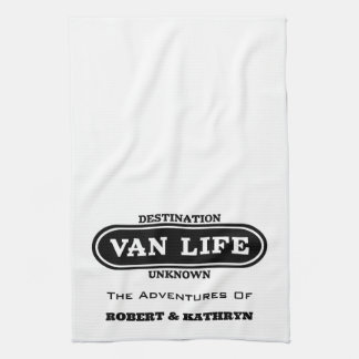 "Van Life" Personalised Kitchen Towel