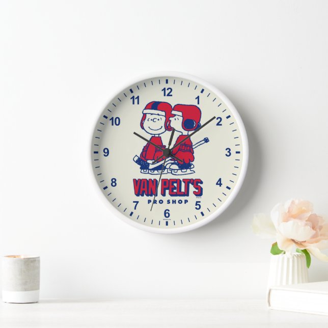 Van Pelt's Hockey Club Pro Shop Clock (Home)