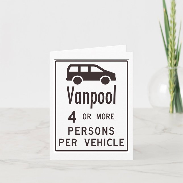 Van Pool Sign Card (Creator Uploaded)