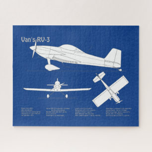 Van’s RV-3 - Airplane Blueprint Plans ABD Jigsaw Puzzle