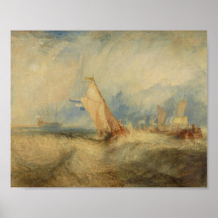 Van Tromp, going about to please his Masters 1844 Poster