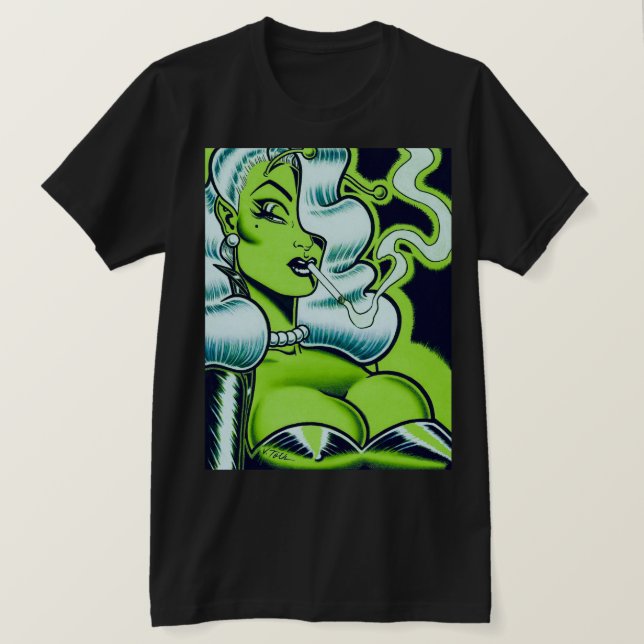 Vana DeVinyl™/Dangerous Dame T-Shirt (Design Front)