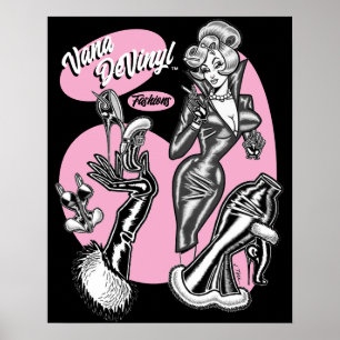 Vana DeVinyl™ Fashions Poster