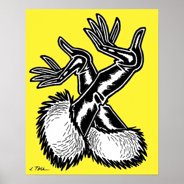 Vana DeVinyl™/Fun-Fur, PVC Gloves Poster (Front)