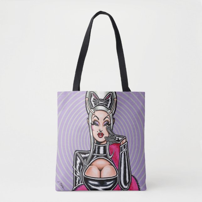 Vana DeVinyl™/Glamour Goddess Tote Bag (Front)