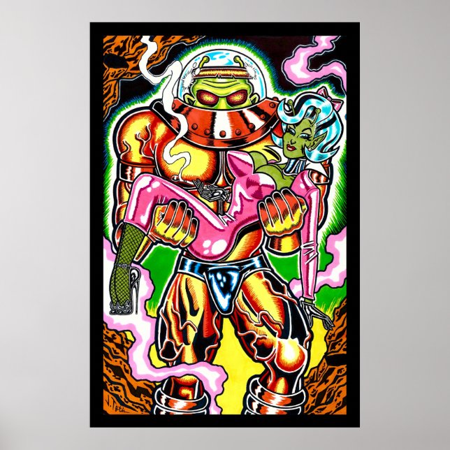 Vana DeVinyl™/Green Skinned/Carried Away Poster (Front)