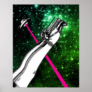 Vana DeVinyl™/High Heels in Space Poster
