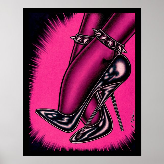 Vana DeVinyl™/Spike Heels Poster (Front)