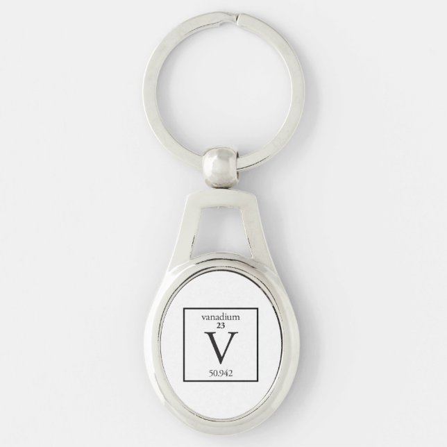 Vanadium Key Ring (Front)