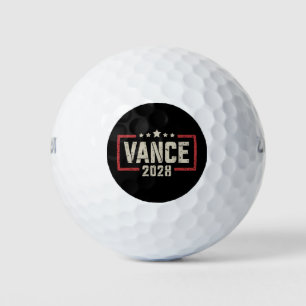 Vance 2028 President Election Campaign US Flag Golf Balls