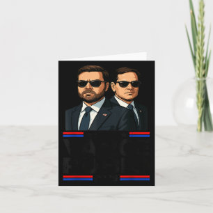 Vance Rubio 2028 J D Vance Marco Rubio President 2 Card