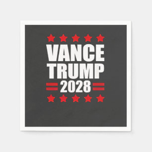 Vance Trump Presidential Election 2028 Political Napkin