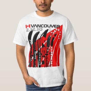 Vancouver 21210 Winter Sport Snowblade CA T-Shirt