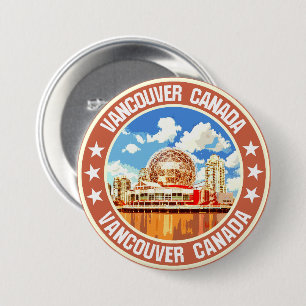 Vancouver 7.5 cm round badge
