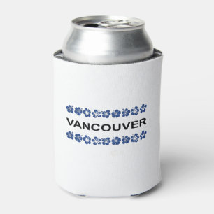 Vancouver Aloha Bands Blue Light-Color Can Cooler