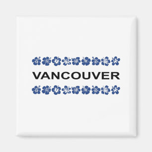 Vancouver Aloha Bands Blue Light-Color Magnet