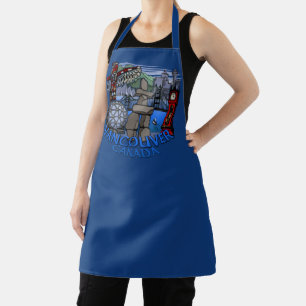Vancouver Apron Vancouver Landmark Souvenir Aprons