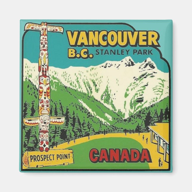 Vancouver B.C. Magnet (Front)