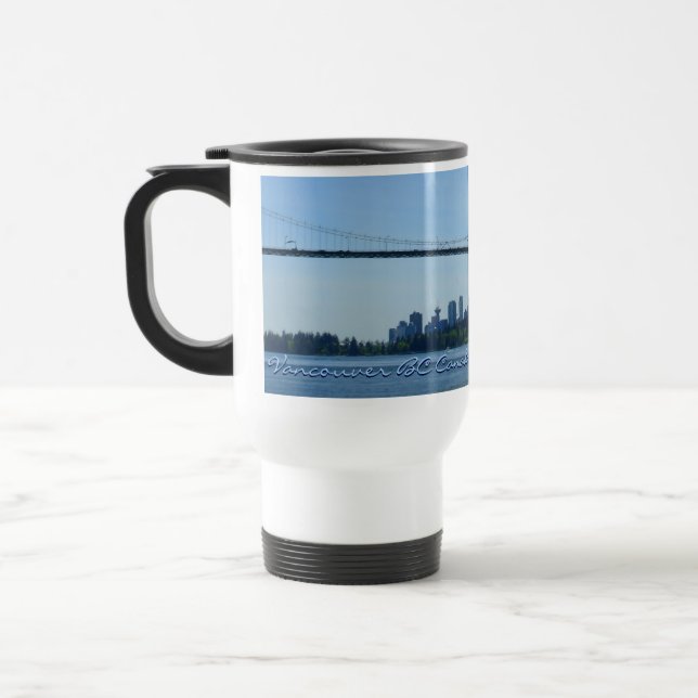 Vancouver BC Canada Coffee Cups Mugs & Glasses (Left)