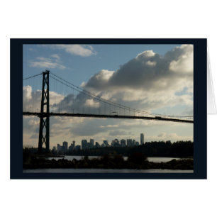 Vancouver BC Souvenir Cards Landmark Cards Custom
