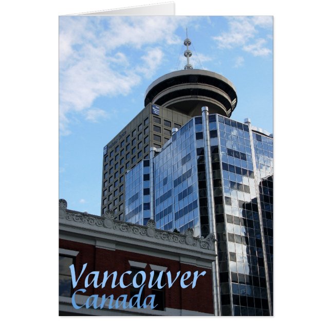 Vancouver BC Souvenir Cards Landmark Cards Custom (Front)