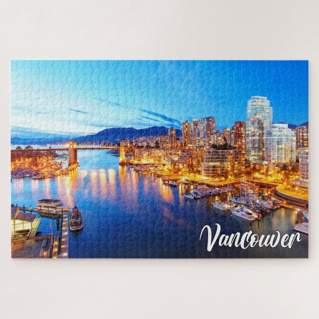 Vancouver, British Columbia, Canada Jigsaw Puzzle (Horizontal)
