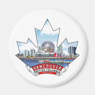 Vancouver, British Columbia Canada Magnet