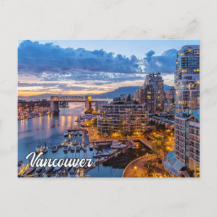 Vancouver, British Columbia, Canada Postcard