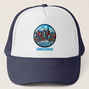 Vancouver British Columbia Canada Trucker Hat