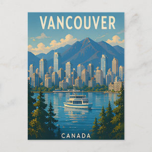 Vancouver British Columbia Pacific Northwest Postcard