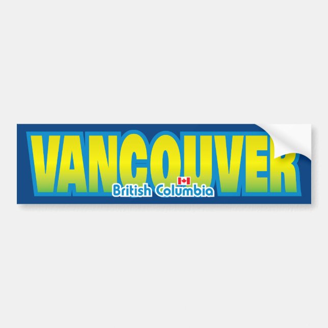 Vancouver Bumper Sticker (Front)