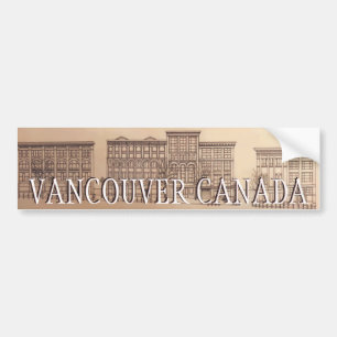 Vancouver Bumper Sticker Vancouver Souvenir Gifts