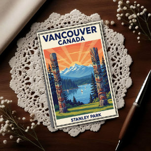 Vancouver, Canada: 1960s Vintage Travel Postcard