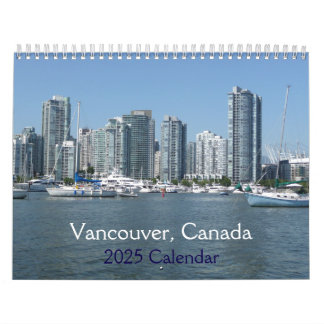 Vancouver, Canada 2025 Calendar