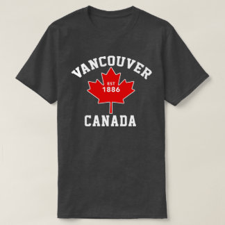 Vancouver Canada Est. 1886 Patriotic T Shirt