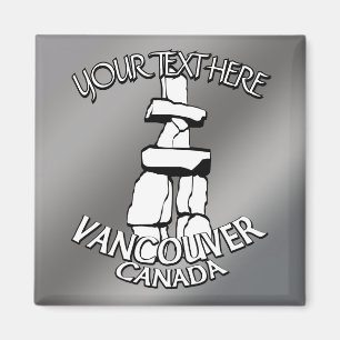 Vancouver Canada Fridge Magnets Souvenir Magnets