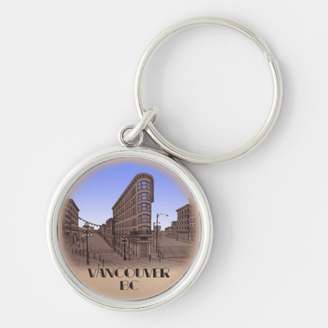 Vancouver Canada Key Chain Vancouver Souvenirs (Front)