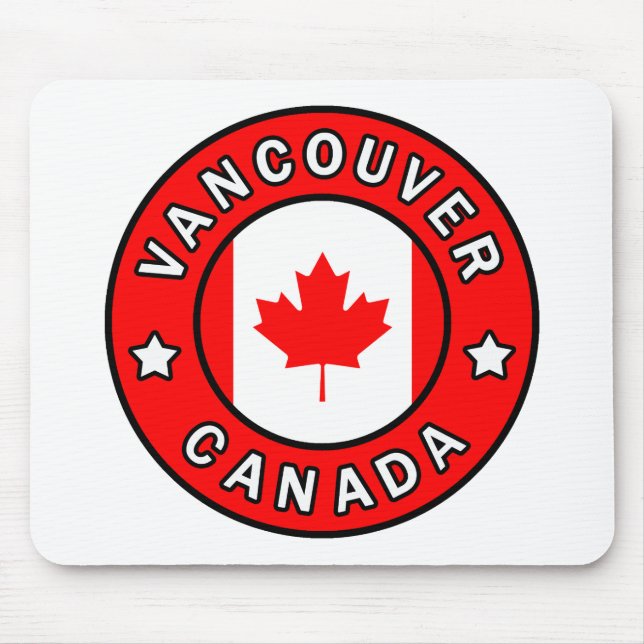 Vancouver Canada Mouse Pad (Front)