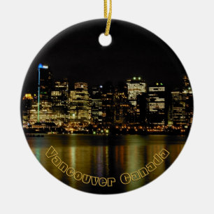 Vancouver Canada Ornament Custom Vancouver Gifts