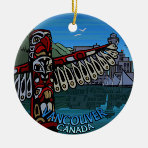 Vancouver Canada Ornament Personised Vancouver