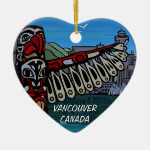 Vancouver Canada Ornament Personised Vancouver
