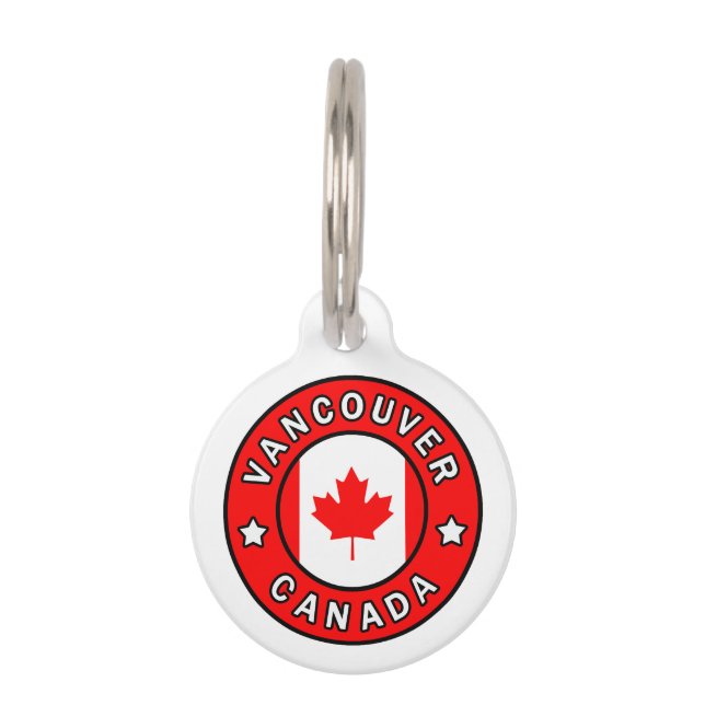 Vancouver Canada Pet Tag (Front)