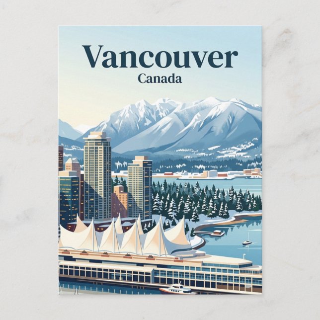 Vancouver, Canada Postcard (Front)