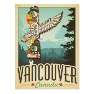 Vancouver, Canada Postcard