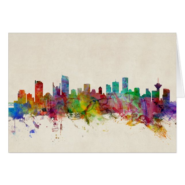 Vancouver Canada Skyline (Front Horizontal)
