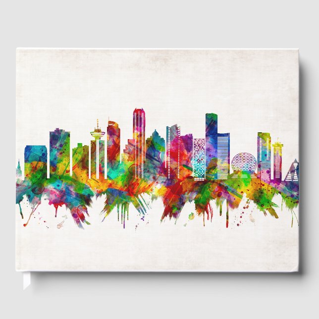 Vancouver Canada Skyline Guest Book (Front)