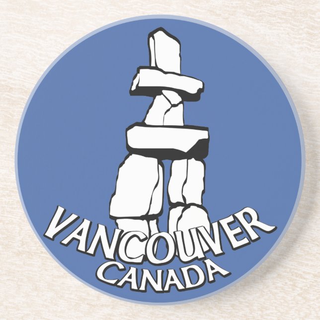Vancouver Canada Souvenir Coaster Vancouver Gifts (Front)