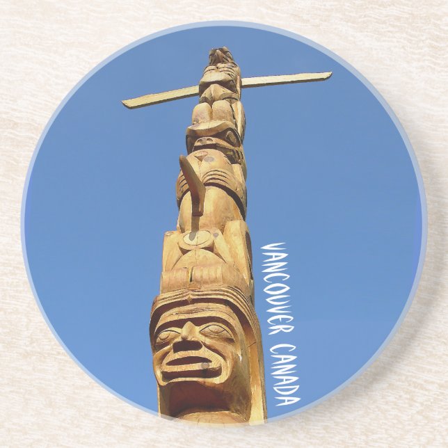 Vancouver Canada Souvenir Coaster Vancouver Gifts (Front)