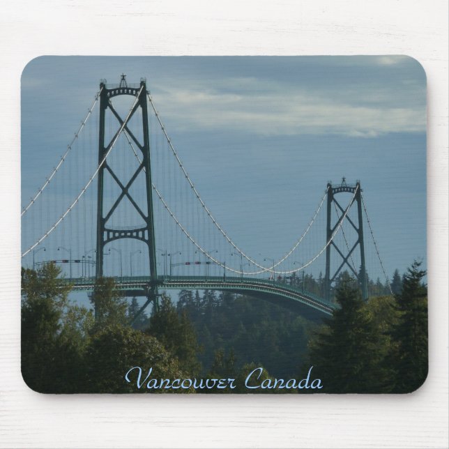 Vancouver Canada Souvenir Mouse Pad Vancouver Gift (Front)