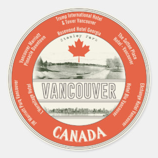 Vancouver Canada sticker